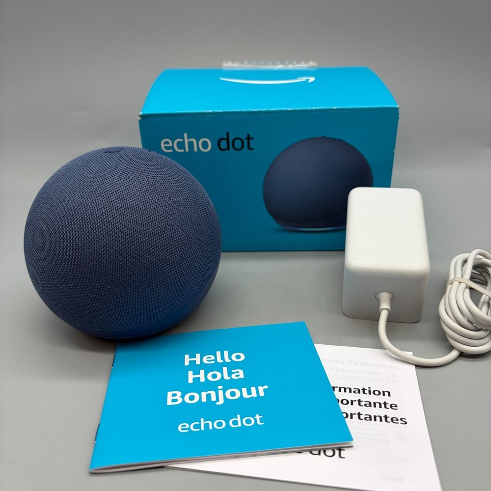 Amazon Echo Dot (5th Gen) Smart Speaker - Blue